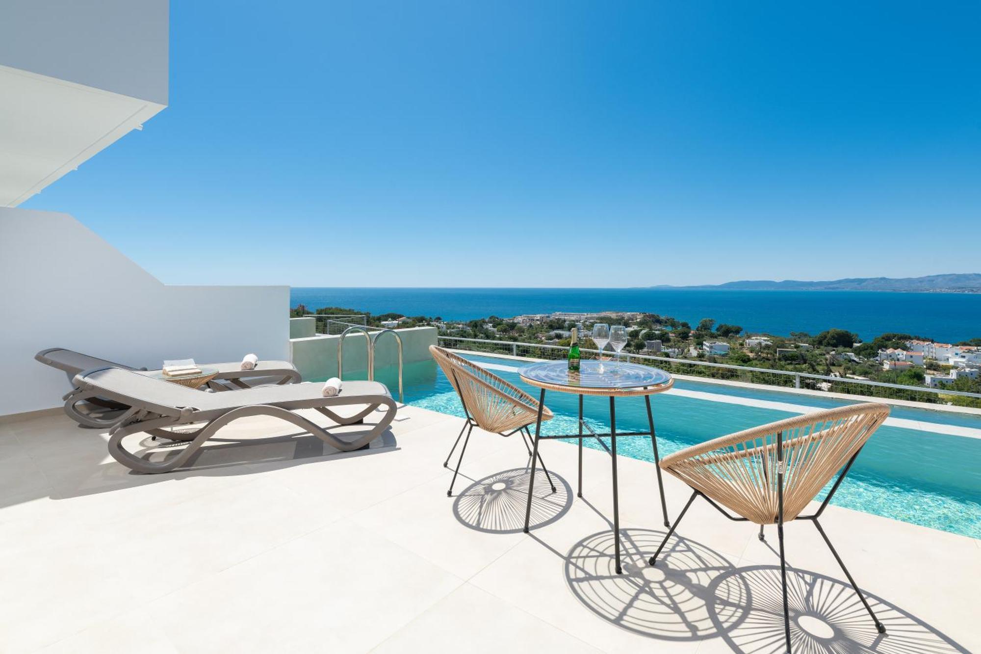 Lindos Nest Apart otel Pefki Dış mekan fotoğraf